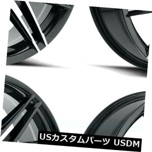 COAzC[ 22x9 MKW M124 5x115 / 5x120 18OXubNzC[Zbgi4j 22x9 MKW M124 5x115/5x120 18 Gloss Black Wheels Rims Set(4)