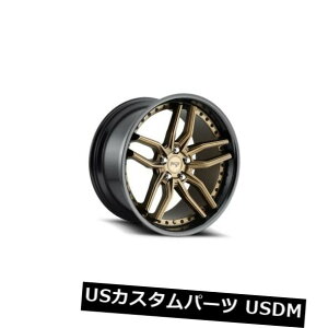 �C�O�A���z�C�[�� 20x10.5 ET20�j�b�`M195���g�X5x115�u�����Yw /�u���b�N���b�v�z�C�[���i4�Z�b�g�j 20x10.5 ET20 Niche M195 Methos 5x115 Bronze w/ Black Lip Wheels (Set of 4) �y���s�A���i�z
