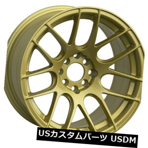 �C�O�A���z�C�[�� 16X8.25 +0 XXR 530 4x100 / 114.3�S�[���h�z�C�[���i4�Z�b�g�j 16X8.25 +0 XXR 530 4x100/114.3 Gold Wheels (Set of 4) �y���s�A���i�z