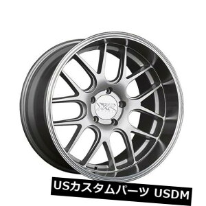 �C�O�A���z�C�[�� 18x9 +20 XXR 530D 5x114.3�V���o�[/�@�B���H���b�v�z�C�[���i4�Z�b�g�j 18x9 +20 XXR 530D 5x114.3 Silver / Machined Lip Wheels (Set of 4) �y���s�A���i�z
