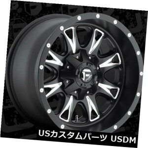 COAzC[ 18x10 ET-24 Fuel D513 Throttle 8x170 Black Milled Wheelsi4Zbgj 18x10 ET-24 Fuel D513 Throttle 8x170 Black Milled Wheels (Set of 4)