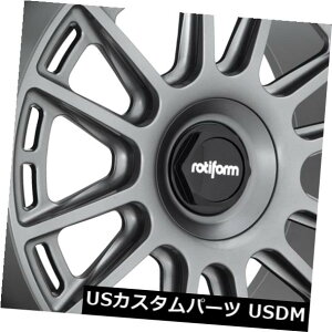COAzC[ 19x8.5 ET35 Rotiform R158 Ozr 5x114.3 / 5x120YzC[i4Zbgj 19x8.5 ET35 Rotiform R158 Ozr 5x114.3/5x120 Anthracite Wheels (Set of 4)