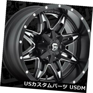 COAzC[ 20x10 ET-24RD567v8x165.1ubN~hi4Zbgj 20x10 ET-24 Fuel D567 Lethal 8x165.1 Black Milled Rims (Set of 4)