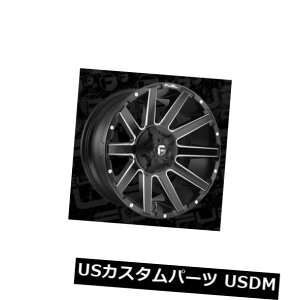 COAzC[ 22x10 ET-18 Fuel D616 Contra 8x165.1 Black Milled Rimsi4Zbgj 22x10 ET-18 Fuel D616 Contra 8x165.1 Black Milled Rims (Set of 4)