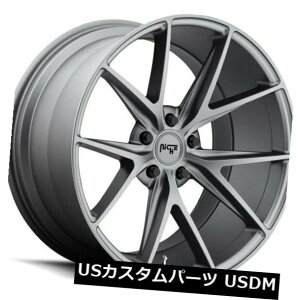 COAzC[ 20x10.5 ET27 Niche M116 Misano 5x112}bgYzC[i4Zbgj 20x10.5 ET27 Niche M116 Misano 5x112 Matte Anthracite Wheels (Set of 4)