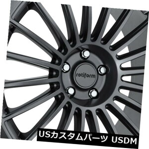 COAzC[ 19x9.5 ET40 Rotiform R154 Buc 5x114.3Yi4Zbgj 19x9.5 ET40 Rotiform R154 Buc 5x114.3 Anthracite Rims (Set of 4)