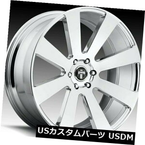�C�O�A���z�C�[�� 24x10 ET30�_�uS131 8�{�[��6x139.7�N���������i4�Z�b�g�j 24x10 ET30 Dub S131 8-Ball 6x139.7 Chrome Rims (Set of 4) �y���s�A���i�z