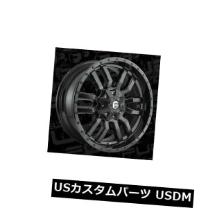 �C�O�A���z�C�[�� 22x10 ET10 Fuel D596 Sledge 8x180 Matte Black w / Black Lip Wheels�i4�Z�b�g�j 22x10 ET10 Fuel D596 Sledge 8x180 Matte Black w/ Black Lip Wheels (Set of 4) �y���s�A���i�z