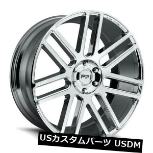 �C�O�A���z�C�[�� 24x10 ET30 Niche M098 Elan 6x135�N���[���z�C�[���i4�Z�b�g�j 24x10 ET30 Niche M098 Elan 6x135 Chrome Wheels (Set of 4)