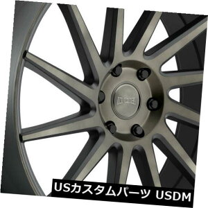�C�O�A���z�C�[�� 22x9.5 ET30�_�uS128�`�F�_6x139.7�u���b�N/�@�B���HDDT�����i4�Z�b�g�j 22x9.5 ET30 Dub S128 Chedda 6x139.7 Black/Machined DDT Rims (Set of 4) �y���s�A���i�z