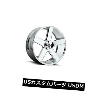 �C�O�A���z�C�[�� 24x10 ET20�_�uS115�o���[5x127�N���[�������i4�Z�b�g�j 24x10 ET20 Dub S115 Baller 5x127 Chrome Rims (Set of 4) �y���s�A���i�z