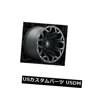 �C�O�A���z�C�[�� 20x12 ET-43 Fuel D546 Assault 5x114.3 / 5x127 Black Milled Wheels�i4�Z�b�g�j 20x12 ET-43 Fuel D546 Assault 5x114.3/5x127 Black Milled Wheels (Set of 4) �y���s�A���i�z