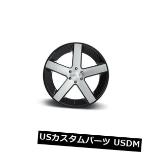 �C�O�A���z�C�[�� 24x10 ET30�_�uS217�o���[6x135�u���b�N�u���b�V�������i4�Z�b�g�j 24x10 ET30 Dub S217 Baller 6x135 Black Brushed Rims (Set of 4) �y���s�A���i�z