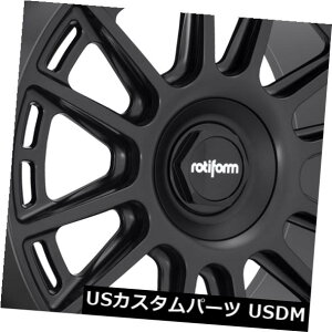 COAzC[ 19x8.5 ET35 Rotiform R159 Ozr 5x114.3 / 5x120}bgubNi4Zbgj 19x8.5 ET35 Rotiform R159 Ozr 5x114.3/5x120 Matte Black Rims (Set of 4)