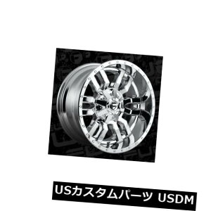 �C�O�A���z�C�[�� 22x10 ET10 Fuel D631 Sledge 8x170 Chrome Wheels�i4�Z�b�g�j 22x10 ET10 Fuel D631 Sledge 8x170 Chrome Wheels (Set of 4) �y���s�A���i�z