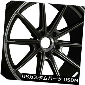 海外輸入ホイール 18x9.5 +20 XXR 568 5x114.3クロムブラックリム(4個セット) 18x9.5 +20 XXR 568 5x114.3 Chromium Black Rims (Set of 4)