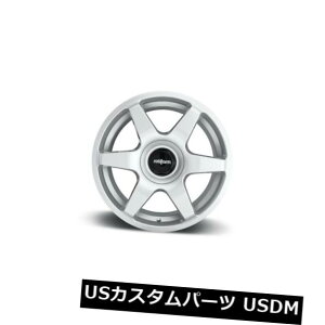 �C�O�A���z�C�[�� 18x8.5 ET35 Rotiform R114 6 x 5x100 / 5x112�V���o�[�����i4�Z�b�g�j 18x8.5 ET35 Rotiform R114 Six 5x100/5x112 Silver Rims (Set of 4) �y���s�A���i�z