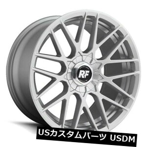 �C�O�A���z�C�[�� 18x8.5 ET35 Rotiform R140 Rse 5x100 / 5x114.3�V���o�[�z�C�[���i4�Z�b�g�j 18x8.5 ET35 Rotiform R140 Rse 5x100/5x114.3 Silver Wheels (Set of 4) �y���s�A���i�z