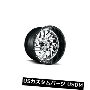 �C�O�A���z�C�[�� 20x12 ET-44 Fuel D211 Triton 6x135 / 6x139.7 Chrome Rims�i4�Z�b�g�j 20x12 ET-44 Fuel D211 Triton 6x135/6x139.7 Chrome Rims (Set of 4) �y���s�A���i�z