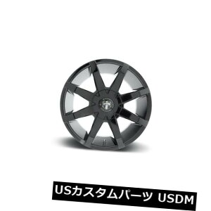 �C�O�A���z�C�[�� 20x8.5 ET45�_�uS110�v�b�V��5x108 / 5x114.3�u���b�N�����i4�Z�b�g�j 20x8.5 ET45 Dub S110 Push 5x108/5x114.3 Black Rims (Set of 4) �y���s�A���i�z