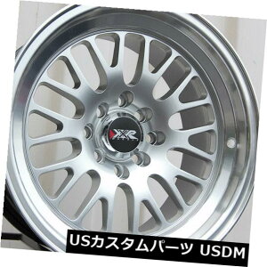 �C�O�A���z�C�[�� 16X9 +0 XXR 531 4x100 / 114.3�n�C�p�[�V���o�[�z�C�[���i4�Z�b�g�j 16X9 +0 XXR 531 4x100/114.3 Hyper Silver Wheels (Set of 4) �y���s�A���i�z