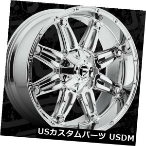 COAzC[ 22x9.5 ET-18 Fuel D530 Hostage 8x170 Chrome Wheelsi4Zbgj 22x9.5 ET-18 Fuel D530 Hostage 8x170 Chrome Wheels (Set of 4)