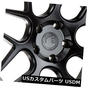 COAzC[ 19x8.5 / 19x9.5 Aodhan Rims LS002 5x120 +35}bgubNi4Zbgj 19x8.5/19x9.5 Aodhan Rims LS002 5x120 +35 Matte Black (Set of 4)