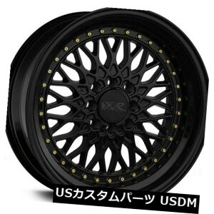 �C�O�A���z�C�[�� 16X8 +20 XXR 536 4x100 / 114.3�u���b�N�z�C�[���i4�Z�b�g�j 16X8 +20 XXR 536 4x100/114.3 Black Wheels (Set of 4) �y���s�A���i�z