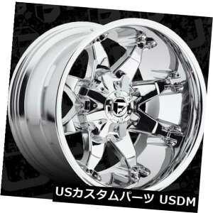 �C�O�A���z�C�[�� 20x12 ET-44�R��D508�I�N�^��6x135 / 6x139.7�N���������i4�Z�b�g�j 20x12 ET-44 Fuel D508 Octane 6x135/6x139.7 Chrome Rims (Set of 4) �y���s�A���i�z