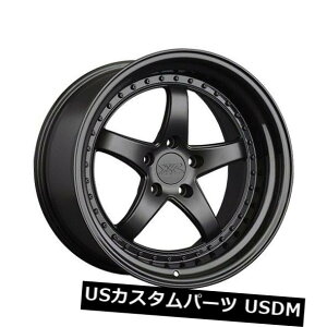 海外輸入ホイール 18x9.5 +20 XXR 565 5x114.3ブラック/グロスブラックリップリム(4個セット) 18x9.5 +20 XXR 565 5x114.3 Black/Gloss Black Lip Rims (Set of 4)