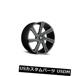�C�O�A���z�C�[�� 22x9.5 ET33�_�uS133�f�B���N�^5x114.3 / 5x120�u���b�N�~���h�����i4�Z�b�g�j 22x9.5 ET33 Dub S133 Directa 5x114.3/5x120 Black Milled Rims (Set of 4) �y���s�A���i�z