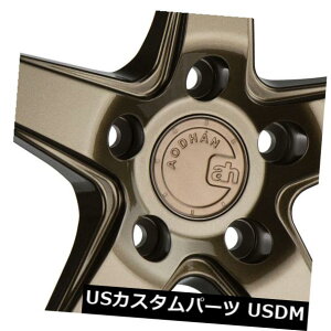 COAzC[ 18x8.5F / 18x9.5 R | + 35F / 30R Aodhan Ds05 5x114.3uYzC[i4Zbgj 18x8.5F/18x9.5R|+35F/30R Aodhan Ds05 5x114.3 Bronze Wheels (Set of 4)