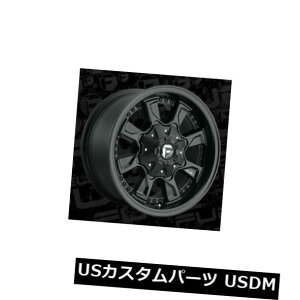 �C�O�A���z�C�[�� 17x8.5 ET1 Fuel D604 Hydro 6x135 / 6x139.7�}�b�g�u���b�N�z�C�[���i4�Z�b�g�j 17x8.5 ET1 Fuel D604 Hydro 6x135/6x139.7 Matte Black Wheels (Set of 4) �y���s�A���i�z