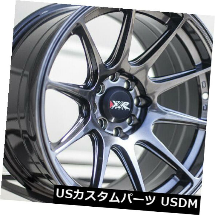 楽天市場】海外輸入ホイール 15X8.25 +0 XXR 527 4x100 / 114.3クロム 