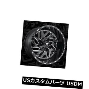 COAzC[ 20x12 ET-43 Fuel D581 Triton 6x135 / 6x139.7ubN~hzC[i4Zbgj 20x12 ET-43 Fuel D581 Triton 6x135/6x139.7 Black Milled Wheels (Set of 4)