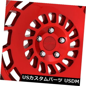 COAzC[ 18x8.5 ET45 Rotiform R108 Ccv 5x112LfBbhzC[i4Zbgj 18x8.5 ET45 Rotiform R108 Ccv 5x112 Candy Red Wheels (Set of 4)