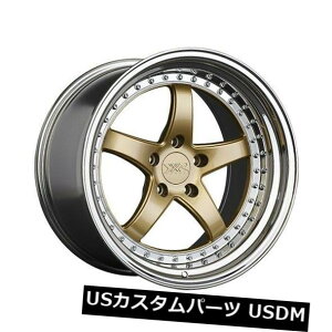 COAzC[ 18x8.5 +35 XXR 565 5x114.3nCp[S[h/v`ibvi4Zbgj 18x8.5 +35 XXR 565 5x114.3 Hyper Gold/Platinum Lip Rims (Set of 4)