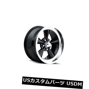 COAzC[ 15x8 ET1 US Mag U107W5x120.7ubNi4Zbgj 15x8 ET1 US Mag U107 Standard 5x120.7 Black Rims (Set of 4)