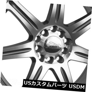 �C�O�A���z�C�[�� 15X6.5 +35 XXR 533 4x100 / 114.3�@�B���H�z�C�[���i4�Z�b�g�j 15X6.5 +35 XXR 533 4x100/114.3 Machined Wheels (Set of 4) �y���s�A���i�z