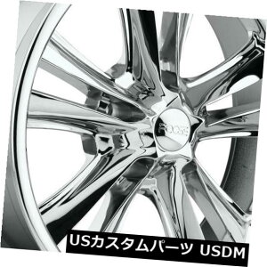 COAzC[ 18x8 ET1 Foose F097ibN5x114.3N[zC[i4Zbgj 18x8 ET1 Foose F097 Knuckle 5x114.3 Chrome Wheels (Set of 4)