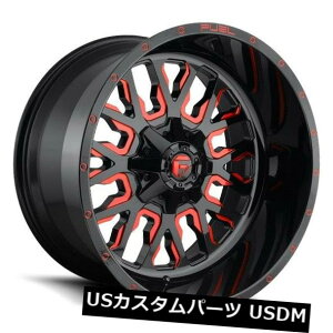 COAzC[ 20x12t[GD612 5x5.5 / 150 ET-43OXbhzC[i4Zbgj 20x12 FUEL D612 5x5.5/150 ET-43 Gloss RED Wheels (Set of 4)