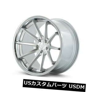 �C�O�A���z�C�[�� 22x9.5 Ferrada FR4 5x112 +15 Machine Silver / Chrome Lip Wheels�i4�Z�b�g�j 22x9.5 Ferrada FR4 5x112 +15 Machine Silver / Chrome Lip Wheels (Set of 4) �y���s�A���i�z