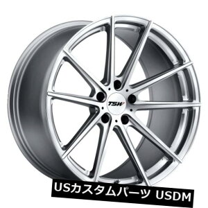 海外輸入ホイール 20x9 TSWバサースト5x120リム+35シルバーホイール(4個セット) 20x9 TSW Bathurst 5x120 Rims +35 Silver Wheels (Set of 4)
