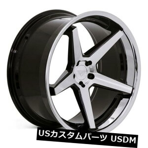 �C�O�A���z�C�[�� 22x9 Ferrada FR3 5x120 +30 Machine Black / Chrome Lip Wheels�i4�Z�b�g�j 22x9 Ferrada FR3 5x120 +30 Machine Black / Chrome Lip Wheels (Set of 4) �y���s�A���i�z