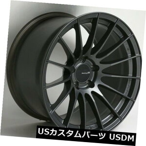 COAzC[ 18x10.5 Enkei RS05-RR 5x114.3 +15 Gunmetal Wheelsi4Zbgj 18x10.5 Enkei RS05-RR 5x114.3 +15 Gunmetal Wheels (Set of 4)