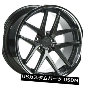 �C�O�A���z�C�[�� 20x9 / 11 Rohana RC9 5x130 +47/48�O���X�O���t�@�C�g/�X�e�C�� less���b�v�z�C�[���i4�Z�b�g�j 20x9/11 Rohana RC9 5x130 +47/48 Gloss Graphite/Stainless Lip Wheels (Set of 4) �y���s�A���i�z