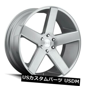 �C�O�A���z�C�[�� 24x10 DUB S218 6x5.5 ET30 RSL- SIL BSH�����i4�Z�b�g�j 24x10 DUB S218 6x5.5 ET30 RSL- SIL BSH Rims (Set of 4) �y���s�A���i�z