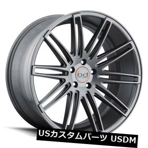 �C�O�A���z�C�[�� 22x9 Blaque Diamond BD-2 5x112 et32�}�b�g�O���t�@�C�g�z�C�[���i4�Z�b�g�j 22x9 Blaque Diamond BD-2 5x112 et32 Matte Graphite Wheels (Set of 4) �y���s�A���i�z