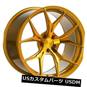 COAzC[ 20x9 / 11 Rohana RFX5 5x130 +45/48OXS[hzC[i4Zbgj 20x9/11 Rohana RFX5 5x130 +45/48 Gloss Gold Wheels (Set of 4)