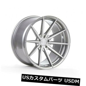 �C�O�A���z�C�[�� 20x10 / 11 Rohana RF1 5x120 +25/28�u���b�V���h�`�^���z�C�[���i4�Z�b�g�j 20x10/11 Rohana RF1 5x120 +25/28 Brushed Titanium Wheels (Set of 4) �y���s�A���i�z